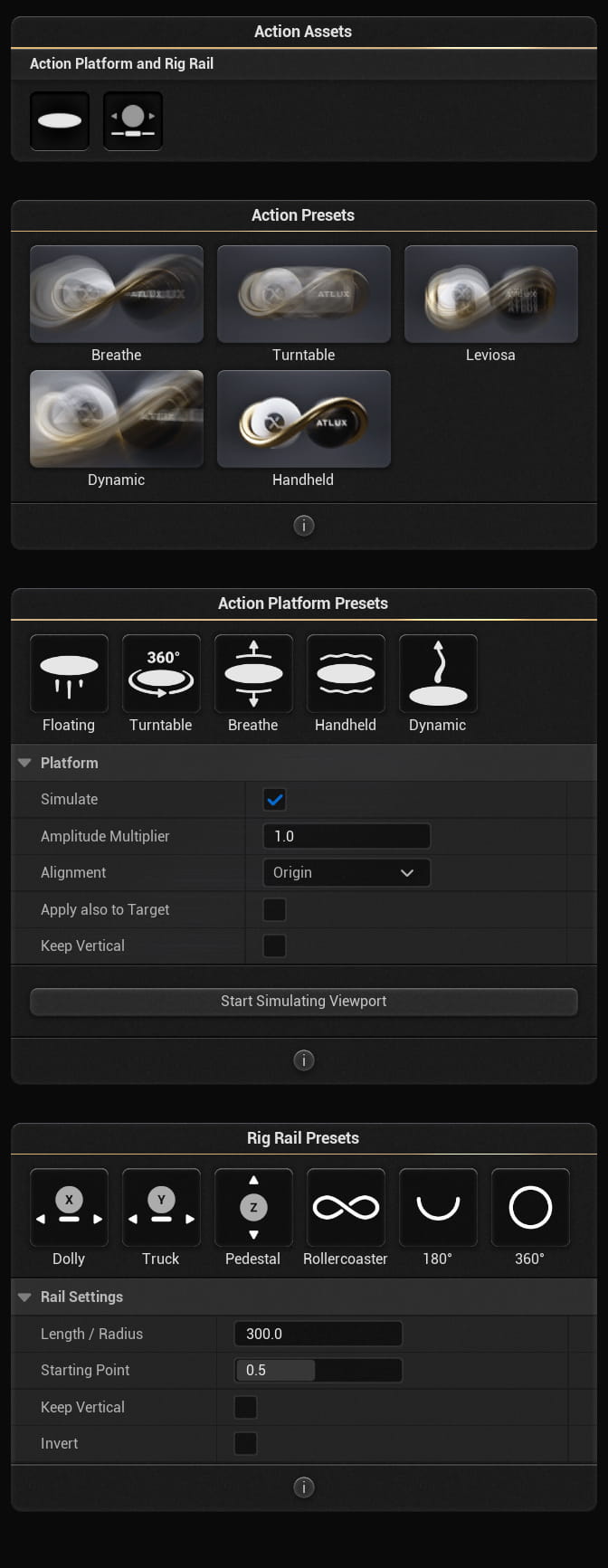 Atlux UI Action